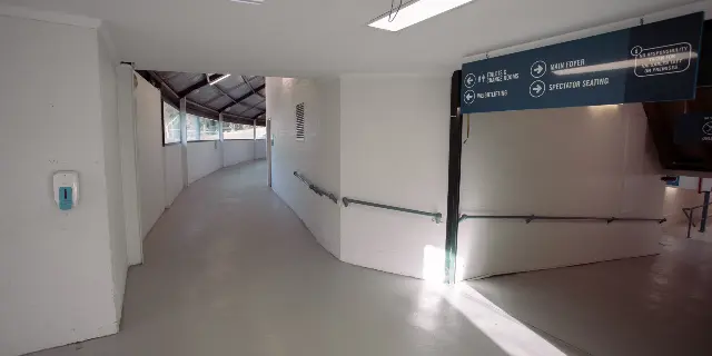 Ramp access at SpeedDome