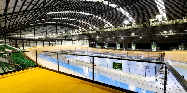Viewing area at SpeedDome